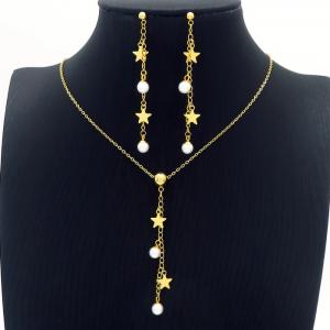 SS Jewelry Set(Most Women) - KS192020-HR