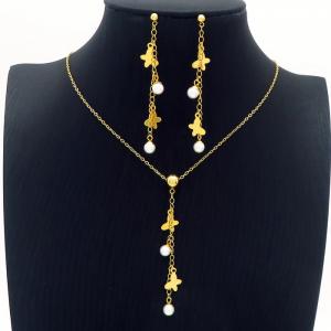 SS Jewelry Set(Most Women) - KS192029-HR