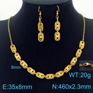 SS Jewelry Set(Most Women) - KS192497-Z