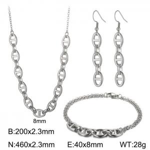 SS Jewelry Set(Most Women) - KS192512-Z