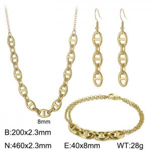 SS Jewelry Set(Most Women) - KS192513-Z