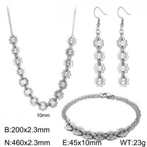 SS Jewelry Set(Most Women) - KS192514-Z