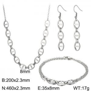 SS Jewelry Set(Most Women) - KS192530-Z