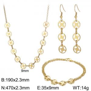 SS Jewelry Set(Most Women) - KS192535-Z