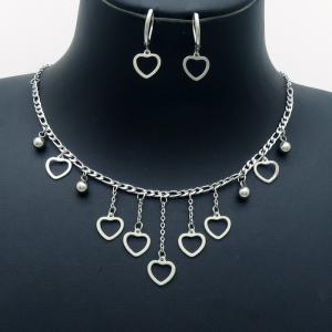 SS Jewelry Set(Most Women) - KS192713-DL