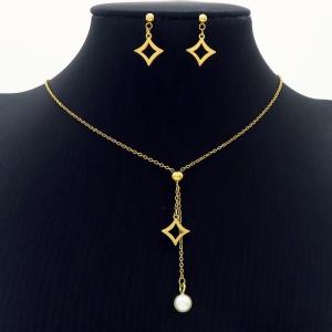 SS Jewelry Set(Most Women) - KS193491-SS