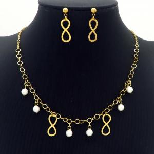 SS Jewelry Set(Most Women) - KS193865-DL