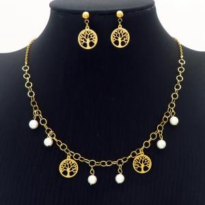 SS Jewelry Set(Most Women) - KS193866-DL