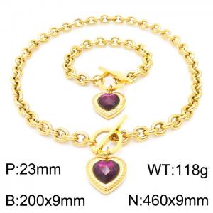 SS Jewelry Set(Most Women) - KS194085-Z