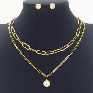 SS Jewelry Set(Most Women) - KS197253-HR