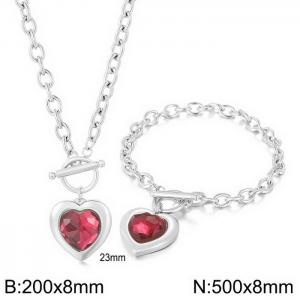 SS Jewelry Set(Most Women) - KS197915-Z