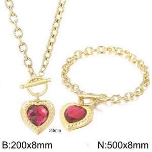 SS Jewelry Set(Most Women) - KS197918-Z