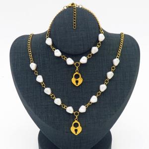 SS Jewelry Set(Most Women) - KS200106-BJ