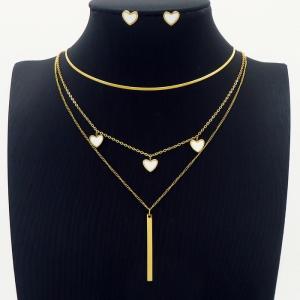 SS Jewelry Set(Most Women) - KS200186-HDJ