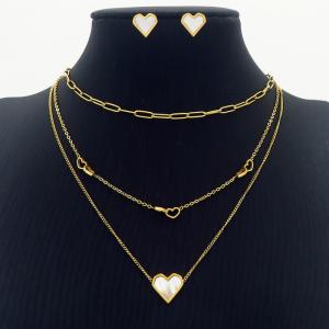 SS Jewelry Set(Most Women) - KS200599-HDJ