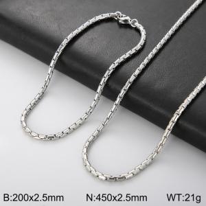 Stainless steel chain set - KS200896-Z