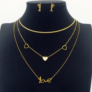 SS Jewelry Set(Most Women) - KS200940-HDJ