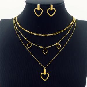 SS Jewelry Set(Most Women) - KS200951-HDJ