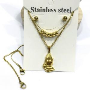 SS Jewelry Set(Most Women) - KS215457-BI