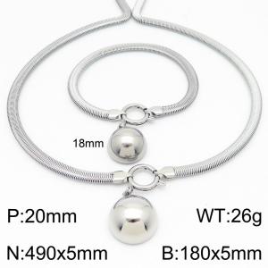 SS Jewelry Set(Most Women) - KS218283-Z