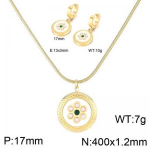 SS Jewelry Set(Most Women) - KS218295-HM