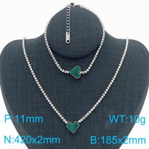 SS Jewelry Set(Most Women) - KS220234-HR