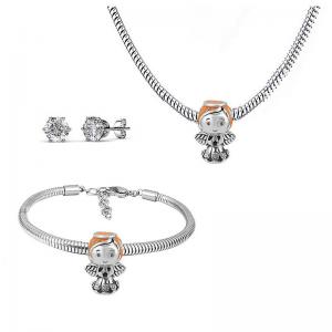 SS Jewelry Set(Most Women) - KS220261-PA