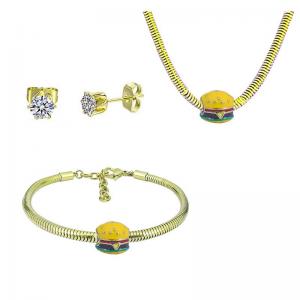 SS Jewelry Set(Most Women) - KS220264-PA