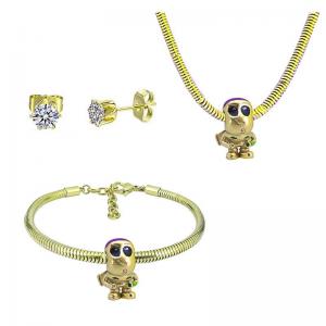 SS Jewelry Set(Most Women) - KS220266-PA