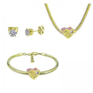 SS Jewelry Set(Most Women) - KS220274-PA