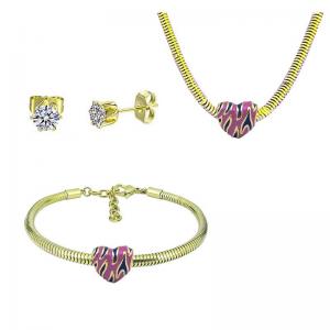 SS Jewelry Set(Most Women) - KS220286-PA