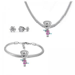 SS Jewelry Set(Most Women) - KS220289-PA