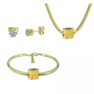 SS Jewelry Set(Most Women) - KS220304-PA