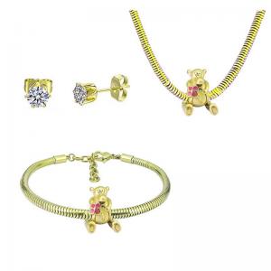 SS Jewelry Set(Most Women) - KS220306-PA