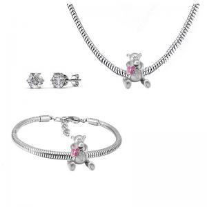 SS Jewelry Set(Most Women) - KS220307-PA