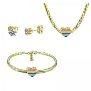 SS Jewelry Set(Most Women) - KS220310-PA