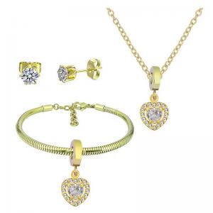 SS Jewelry Set(Most Women) - KS220320-PA