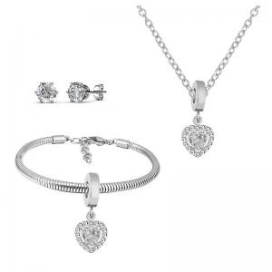 SS Jewelry Set(Most Women) - KS220321-PA