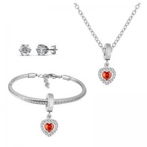 SS Jewelry Set(Most Women) - KS220323-PA