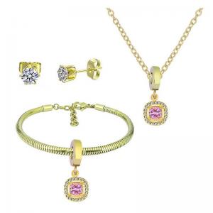 SS Jewelry Set(Most Women) - KS220328-PA