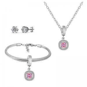 SS Jewelry Set(Most Women) - KS220329-PA