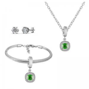 SS Jewelry Set(Most Women) - KS220335-PA