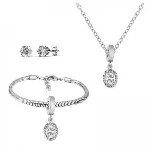 SS Jewelry Set(Most Women) - KS220351-PA