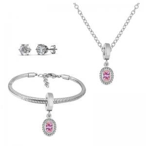 SS Jewelry Set(Most Women) - KS220355-PA