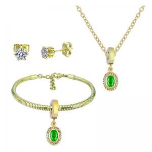 SS Jewelry Set(Most Women) - KS220360-PA