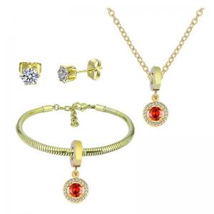 SS Jewelry Set(Most Women) - KS220370-PA