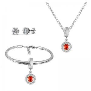 SS Jewelry Set(Most Women) - KS220371-PA