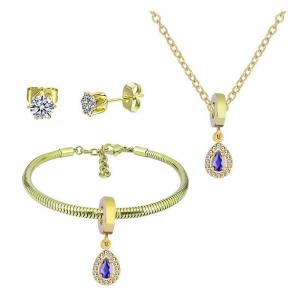 SS Jewelry Set(Most Women) - KS220376-PA