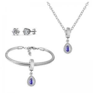 SS Jewelry Set(Most Women) - KS220377-PA