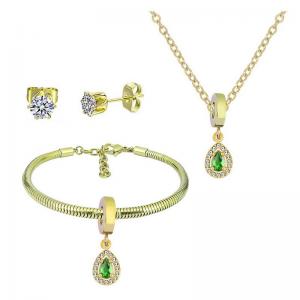 SS Jewelry Set(Most Women) - KS220378-PA